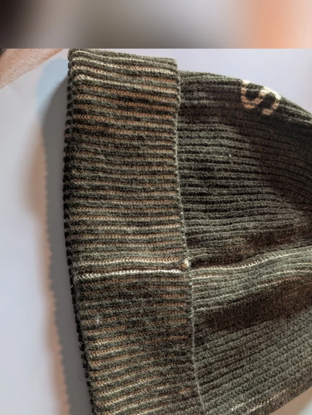 AllSaints Printed Logo Beanie